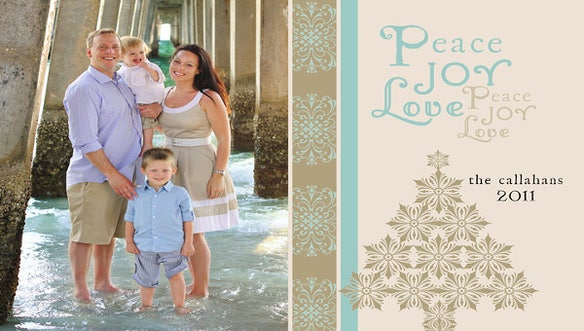 Detail Free Holiday Card Template Nomer 49