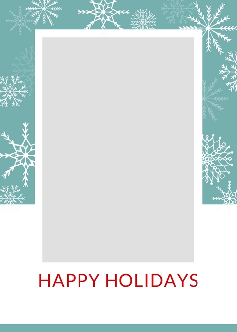 Detail Free Holiday Card Template Nomer 7