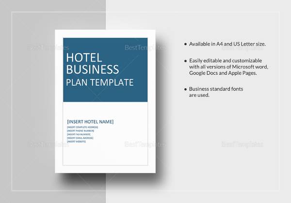 Detail Free Hotel Business Plan Template Nomer 10