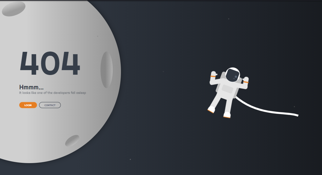 Detail Free Html Error Page Template Nomer 10