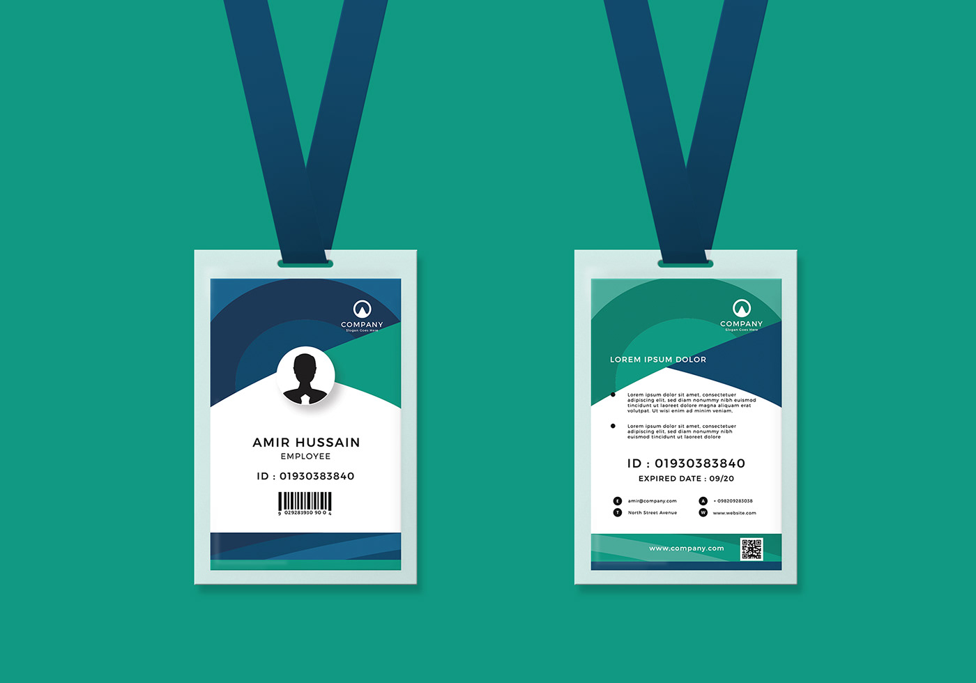 Detail Free Id Card Template Nomer 17