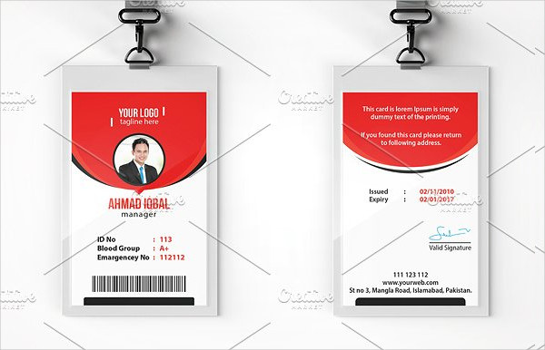 Detail Free Id Card Template Nomer 34