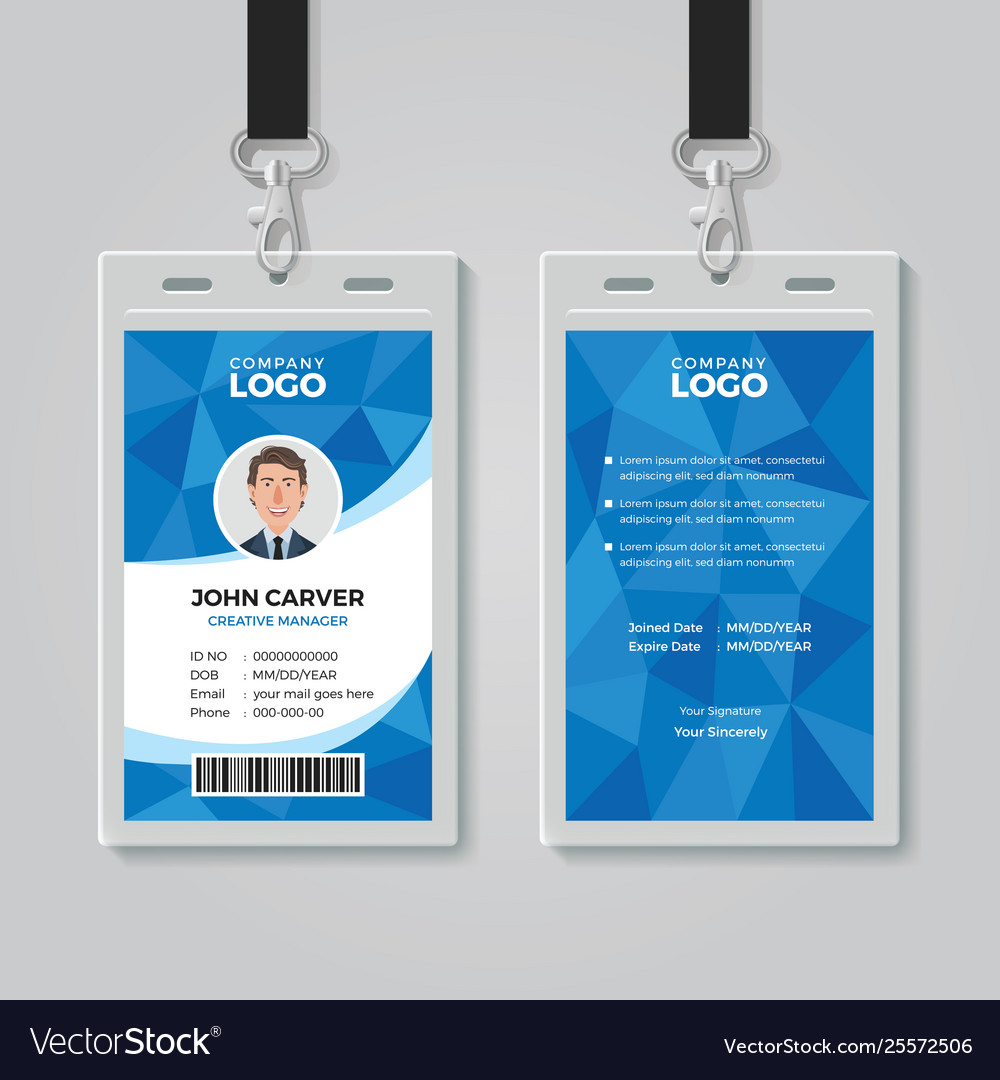 Detail Free Id Card Template Nomer 7