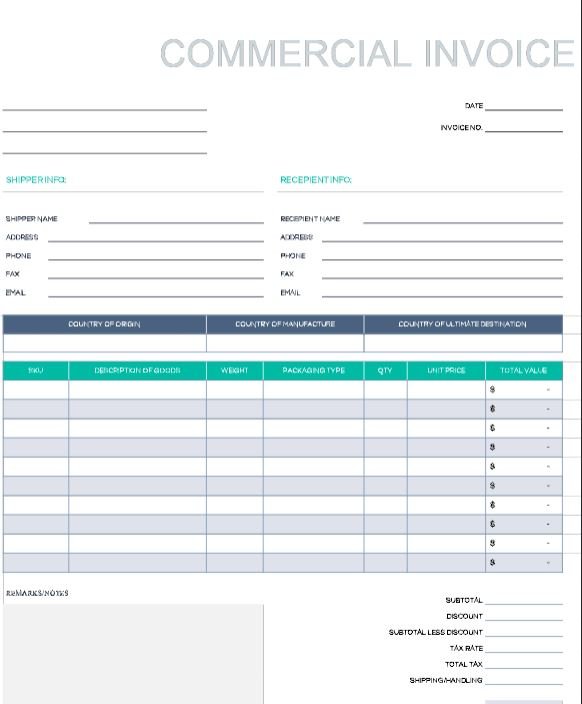 Detail Free Invoice Template Excel Nomer 49