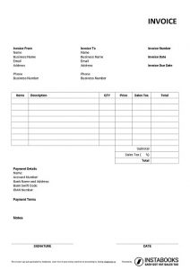 Detail Free Invoice Template Nz Nomer 15