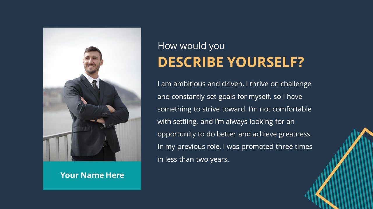 Detail Free Job Description Powerpoint Template Nomer 22