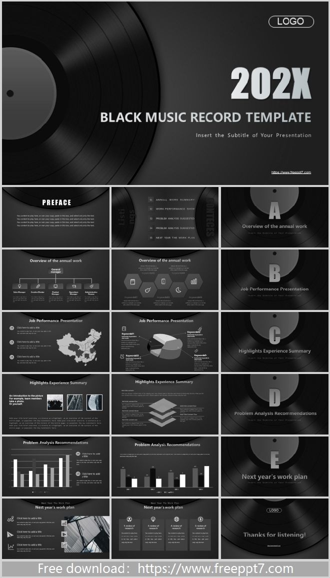 Detail Free Job Description Powerpoint Template Nomer 44
