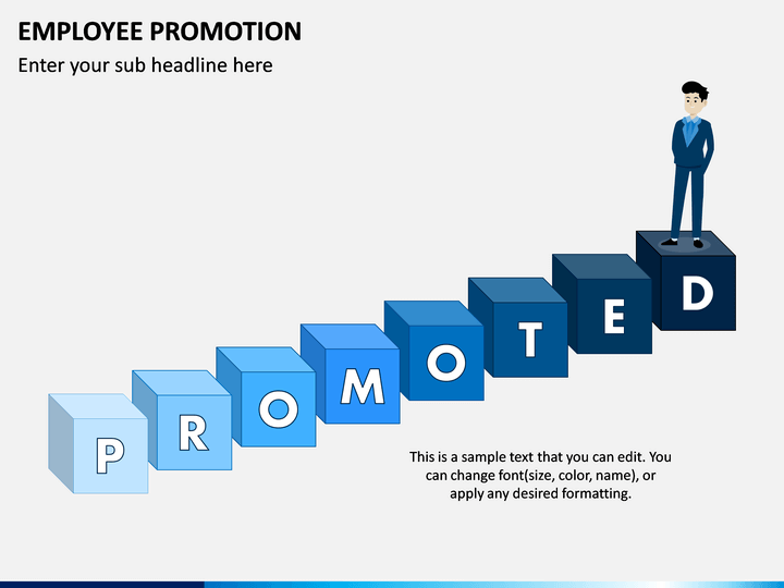 Free Job Promotion Powerpoint Template - KibrisPDR