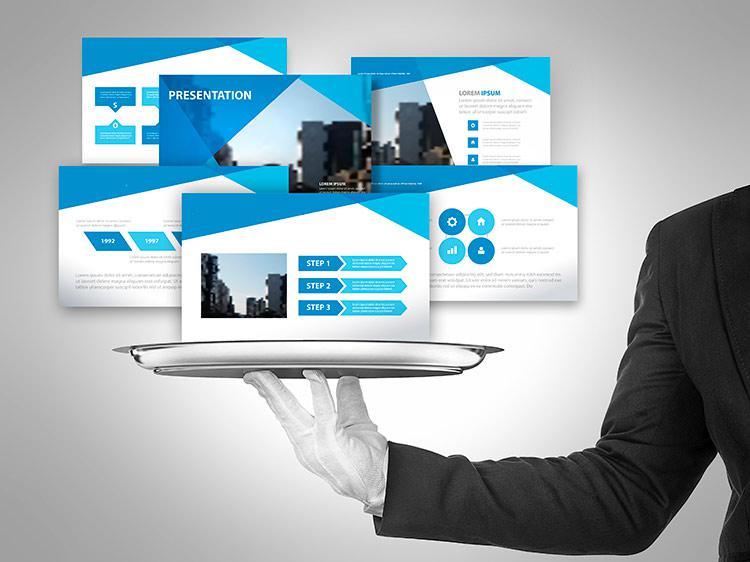 Detail Free Job Promotion Powerpoint Template Nomer 50