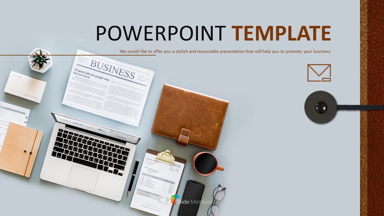 Detail Free Job Promotion Powerpoint Template Nomer 7