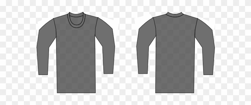 Detail Free Long Sleeve Shirt Template Nomer 31