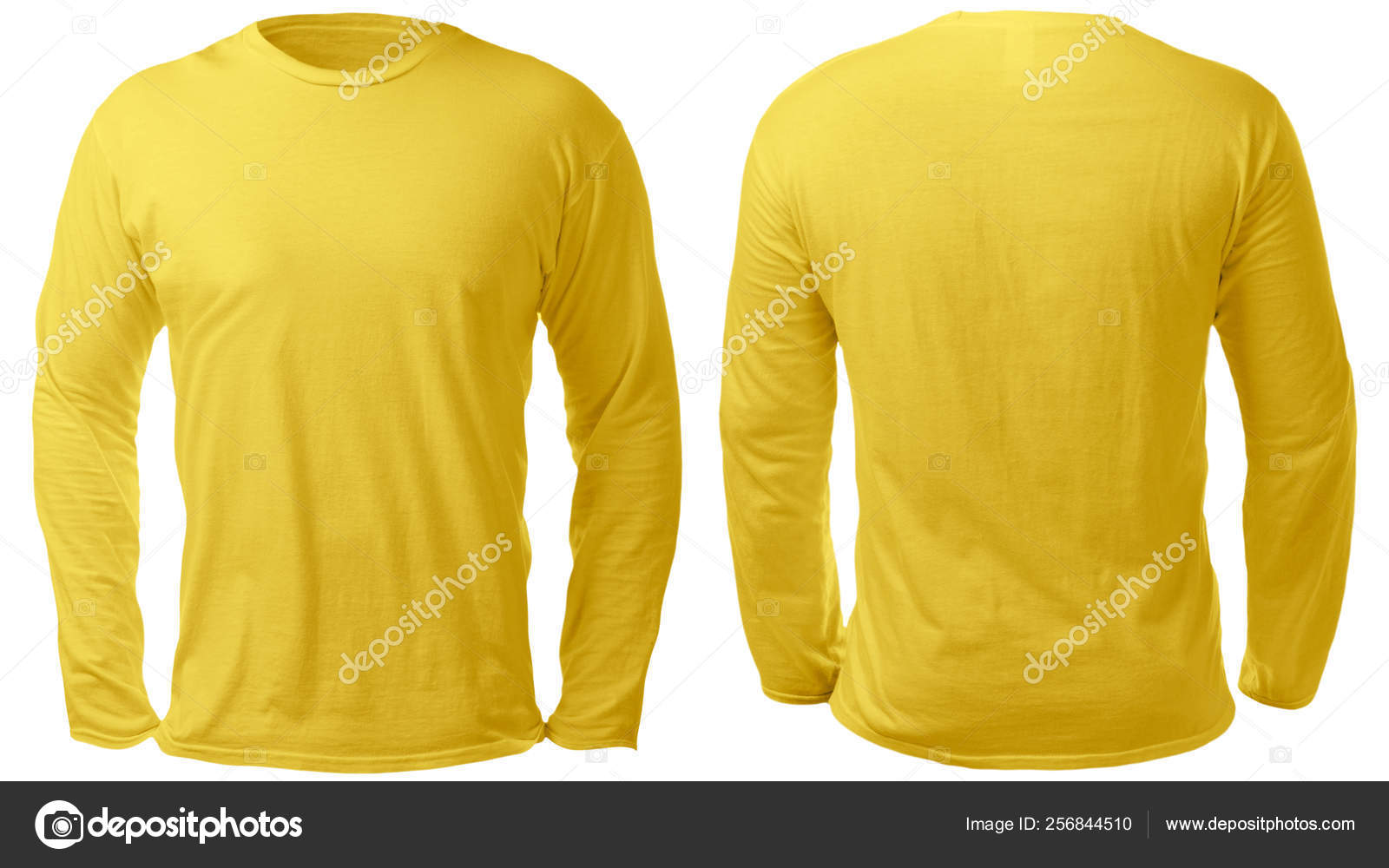 Detail Free Long Sleeve Shirt Template Nomer 51