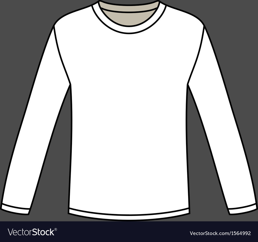 Detail Free Long Sleeve Shirt Template Nomer 7