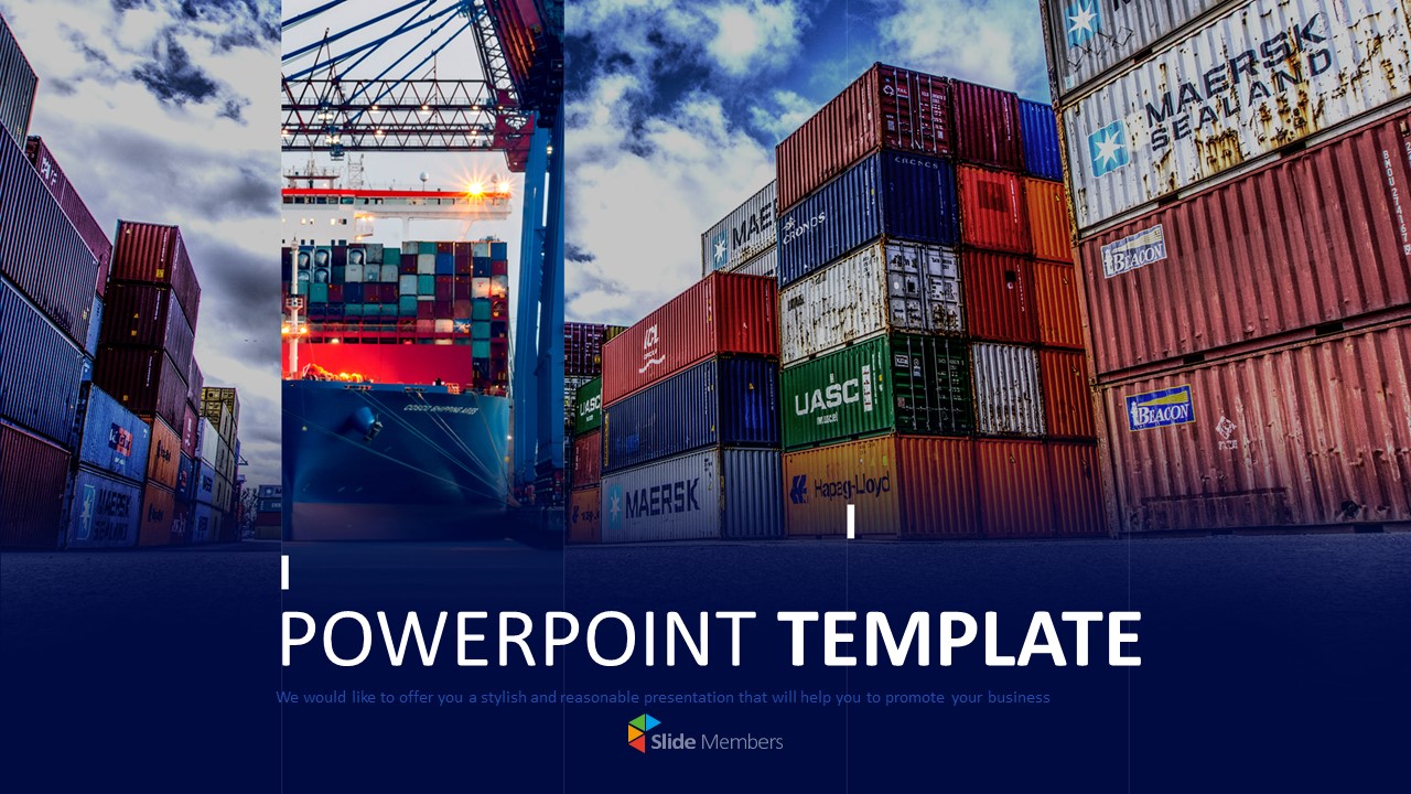 Detail Free Maritime Powerpoint Template Nomer 10
