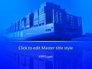 Detail Free Maritime Powerpoint Template Nomer 3