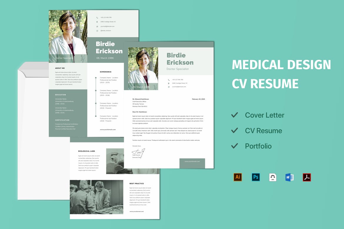 Detail Free Medical Cv Template Nomer 40