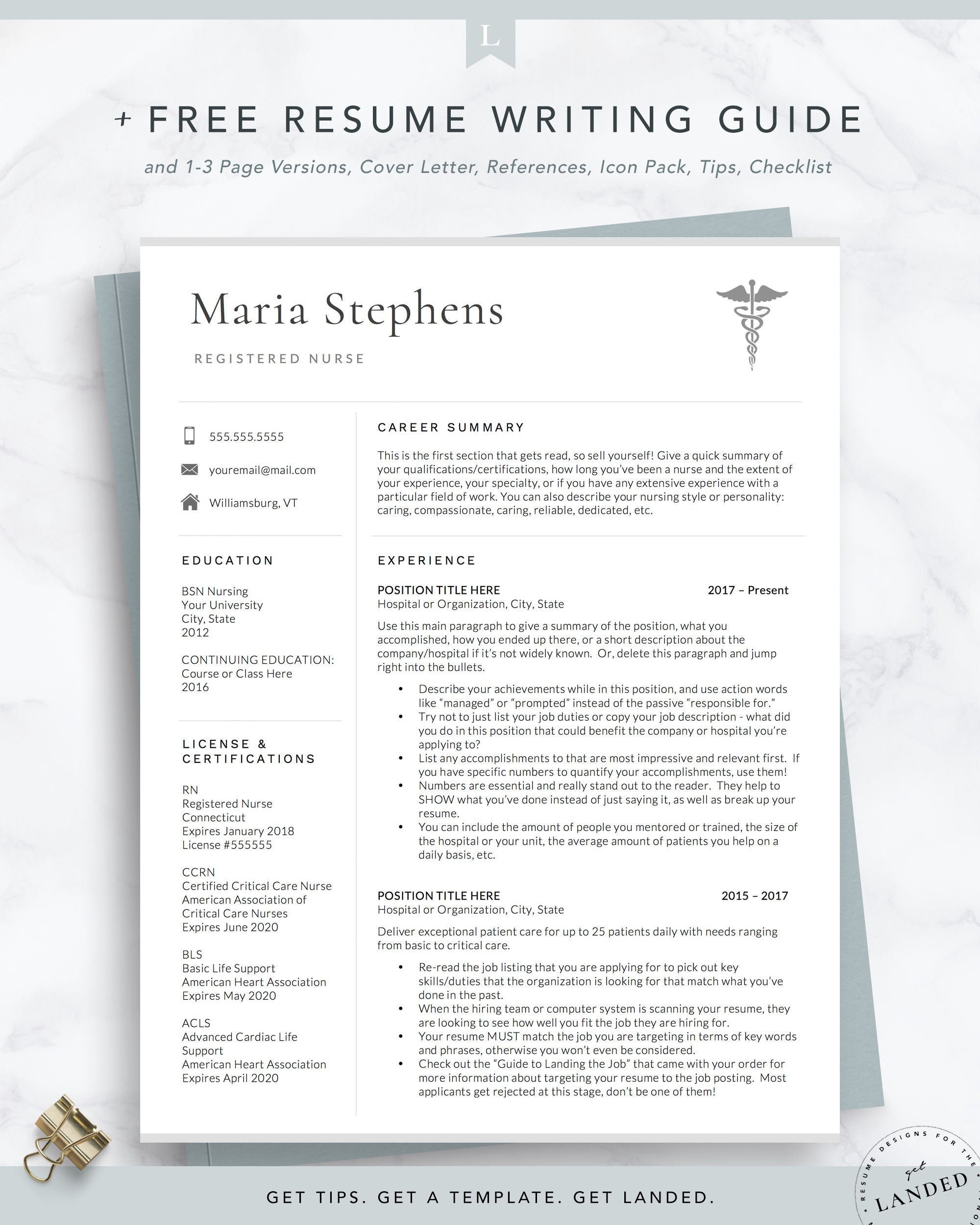 Detail Free Medical Cv Template Nomer 43