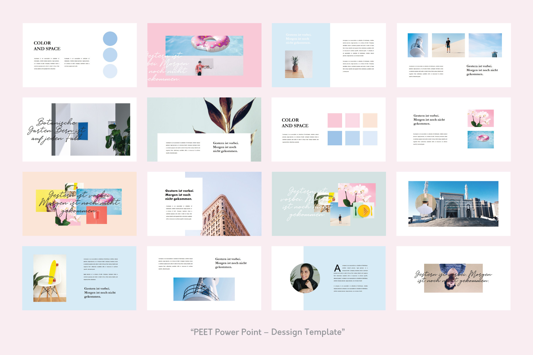 Detail Free Minimalist Powerpoint Template Nomer 22