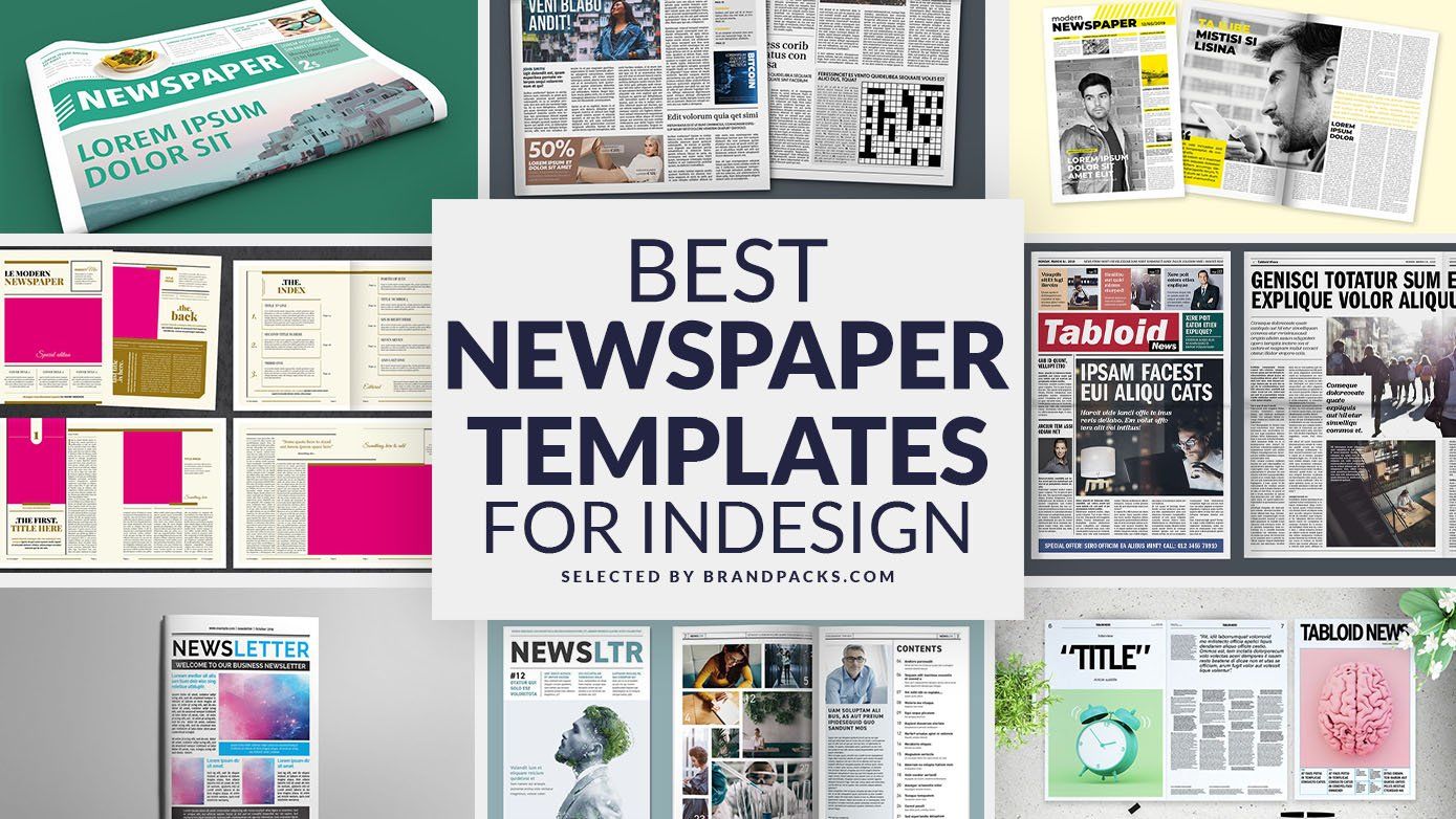 Detail Free Newspaper Template Nomer 30