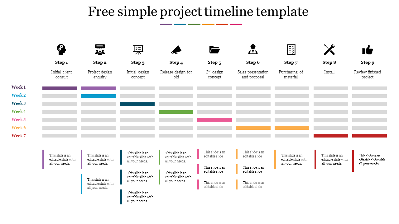 Detail Free Online Timeline Template Nomer 21