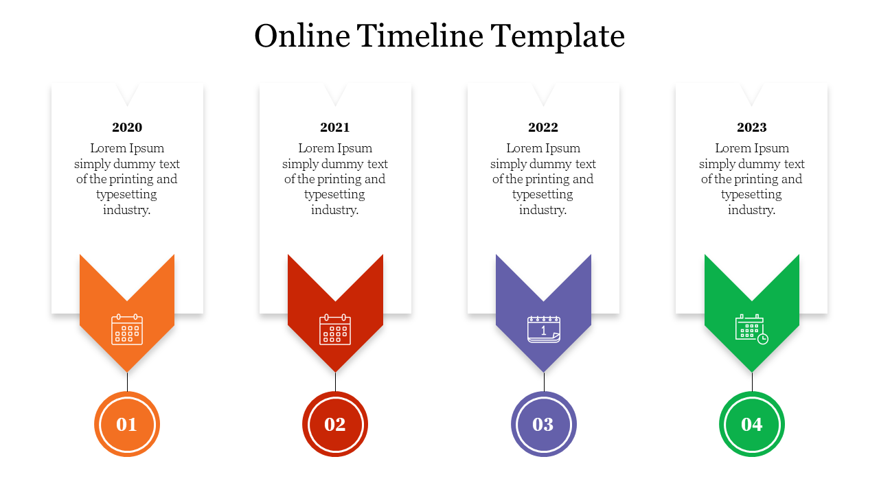 Detail Free Online Timeline Template Nomer 24