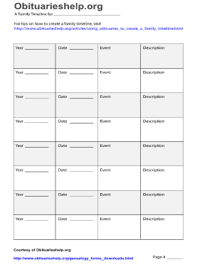 Detail Free Online Timeline Template Nomer 39