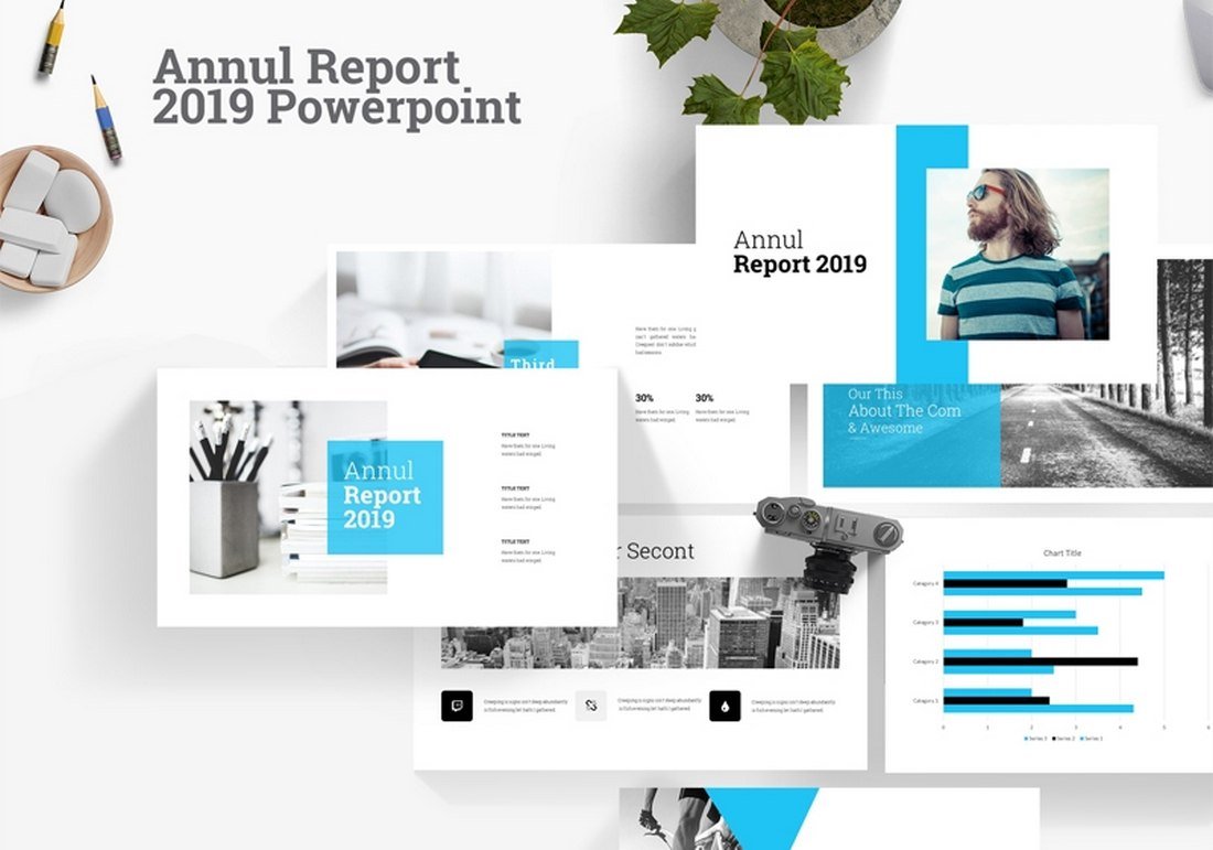 Detail Free Powerpoint Template Design 2019 Nomer 37