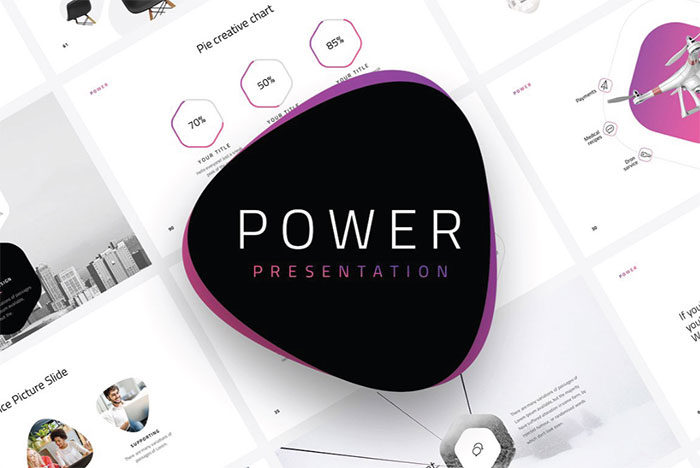 Detail Free Powerpoint Template Design 2019 Nomer 54