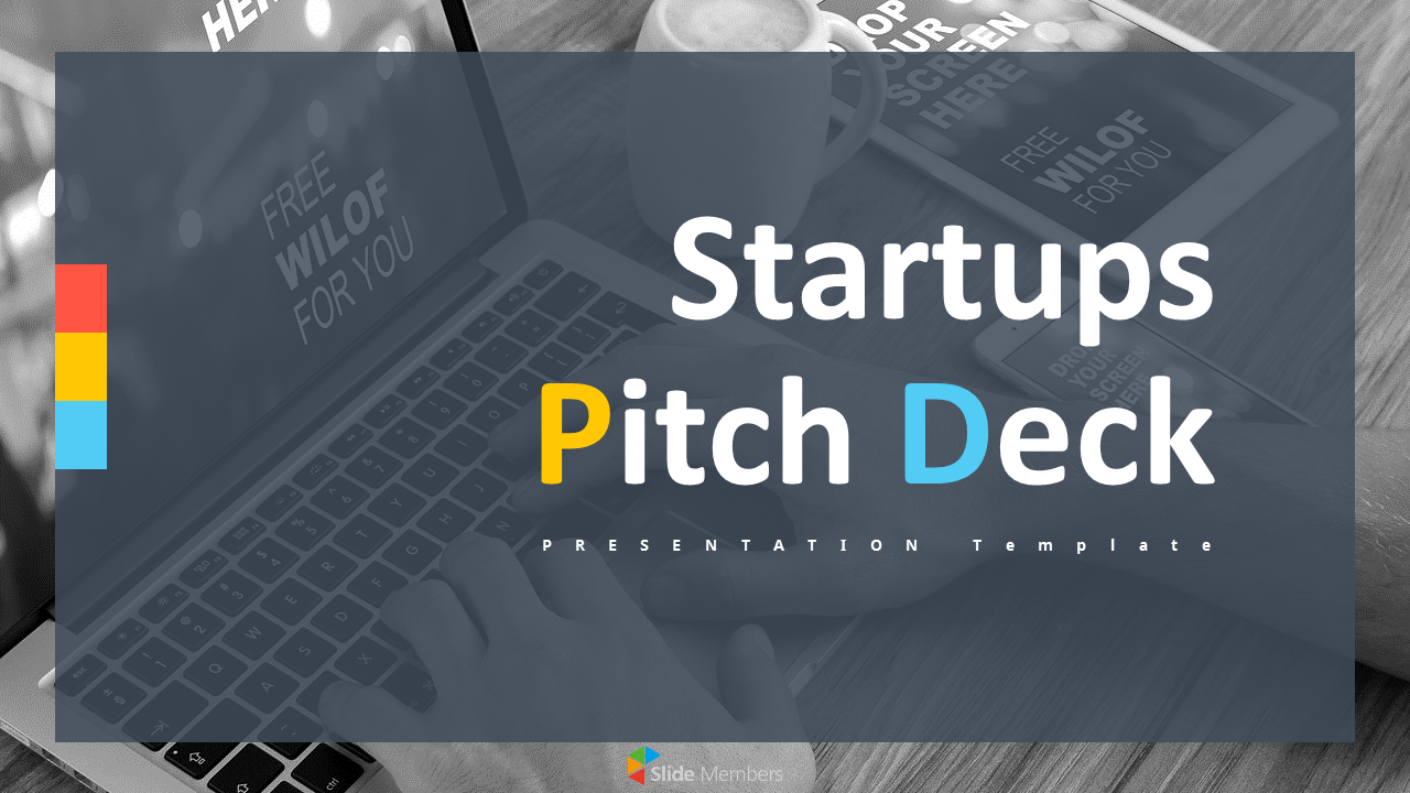 Detail Free Powerpoint Template Startup Pitch Nomer 9