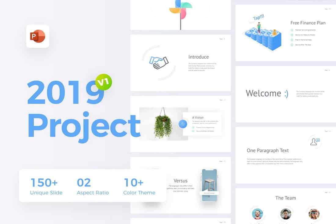 Detail Free Powerpoint Template Startup Pitch Nomer 12