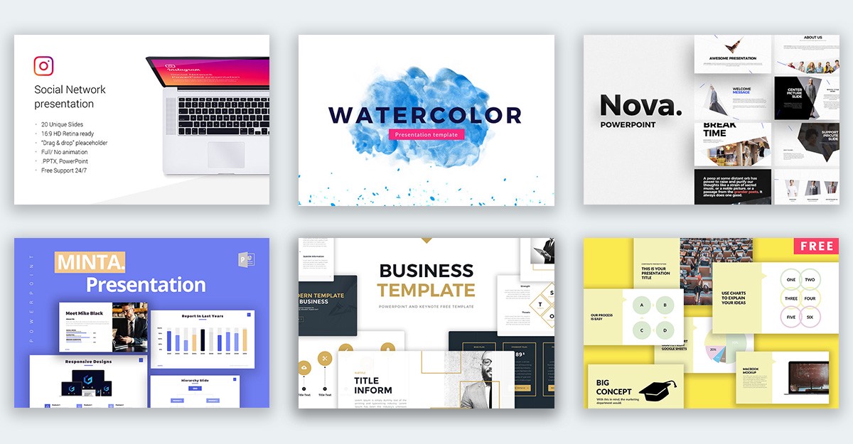 Detail Free Powerpoint Template Startup Pitch Nomer 34