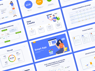 Detail Free Powerpoint Template Startup Pitch Nomer 45