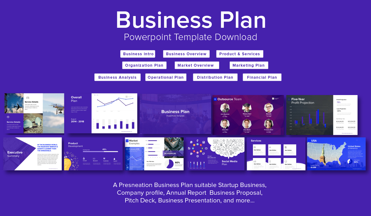 Detail Free Powerpoint Template Startup Pitch Nomer 54