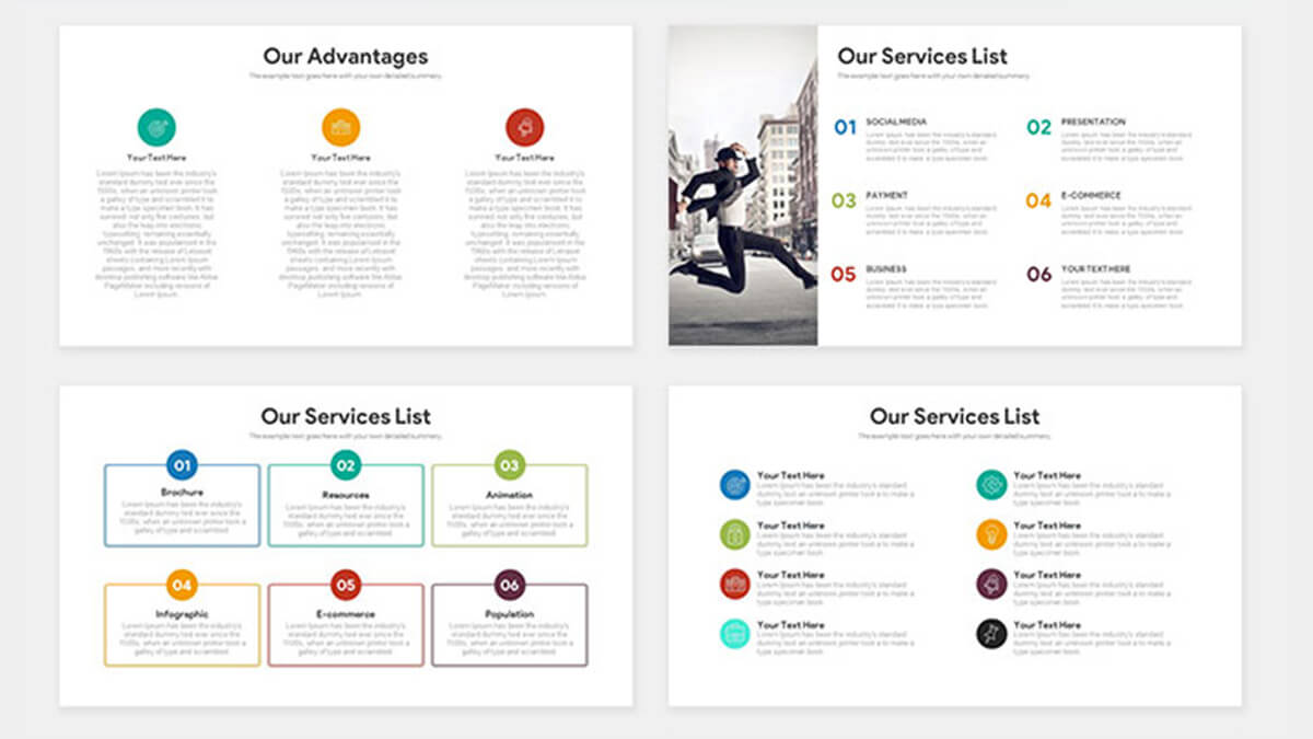 Detail Free Powerpoint Template Startup Pitch Nomer 5