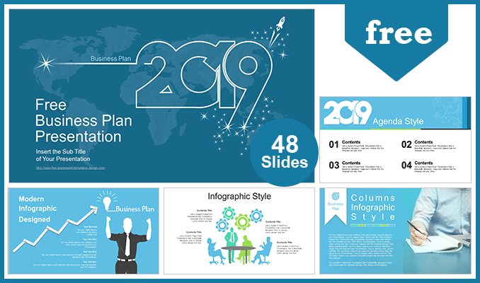 Detail Free Ppt Template 2019 Nomer 5