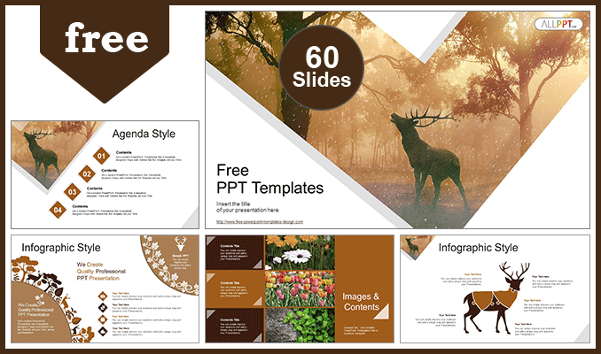Detail Free Ppt Template Animals Nomer 2