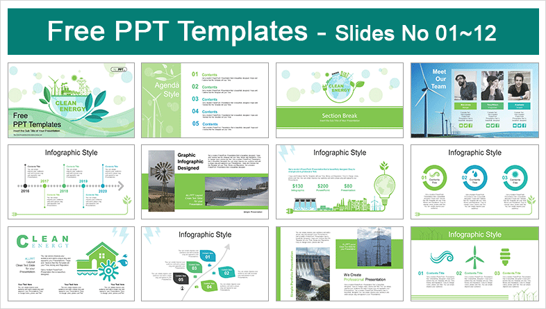 Download Free Ppt Template Energy Nomer 4