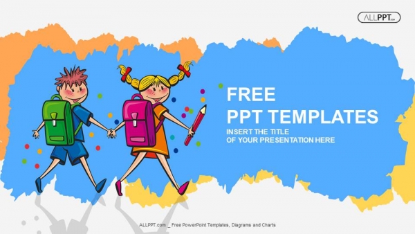 Detail Free Ppt Template Kids Nomer 26