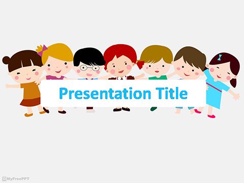 Detail Free Ppt Template Kids Nomer 8