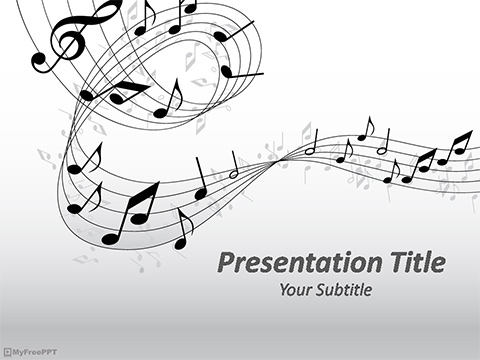 Detail Free Ppt Template Music Nomer 10