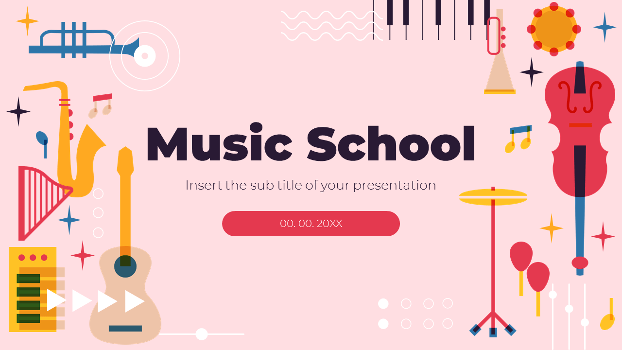 Detail Free Ppt Template Music Nomer 32