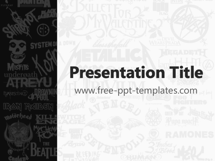 Detail Free Ppt Template Music Nomer 44