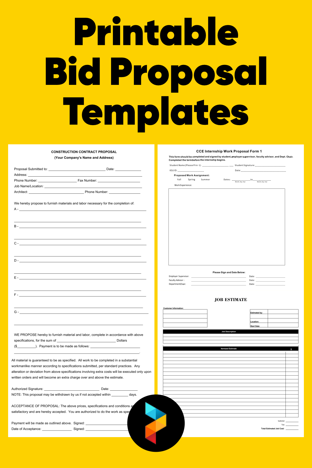 Detail Free Proposal Template Nomer 22