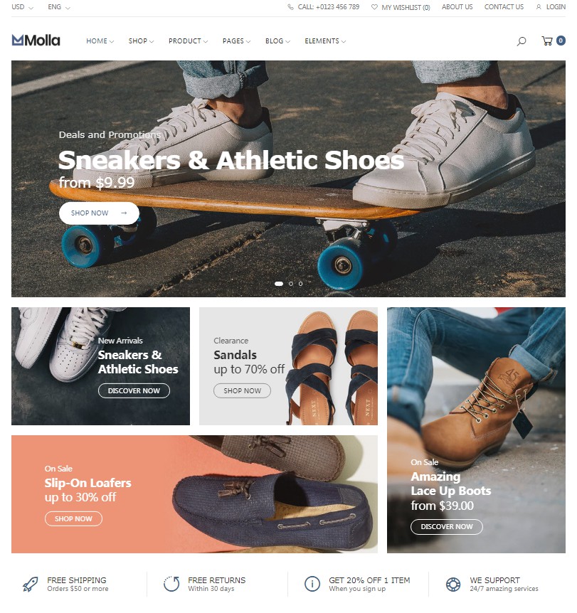 Detail Free React Ecommerce Template Nomer 13