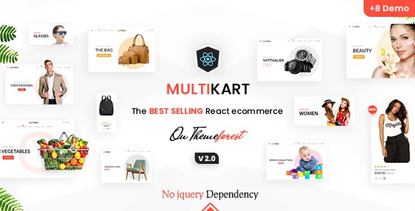 Detail Free React Ecommerce Template Nomer 3