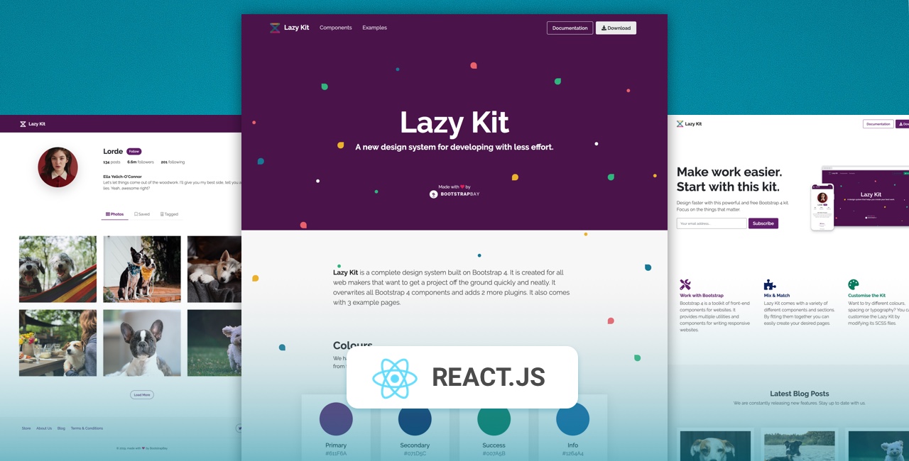 Detail Free React Ecommerce Template Nomer 26