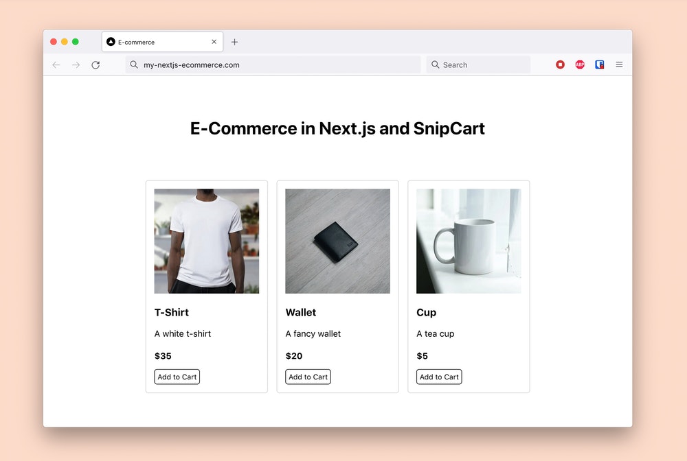 Detail Free React Ecommerce Template Nomer 27