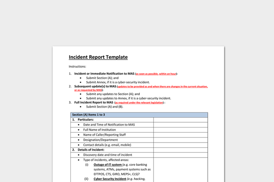 Detail Free Security Incident Report Template Nomer 23