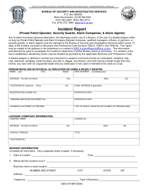 Detail Free Security Incident Report Template Nomer 26