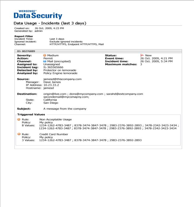 Detail Free Security Incident Report Template Nomer 50
